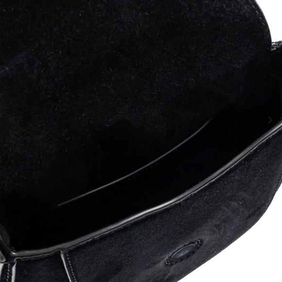 Isabel Marant Small Altay Black Suede Crossbody Bag - Picture 4 of 7